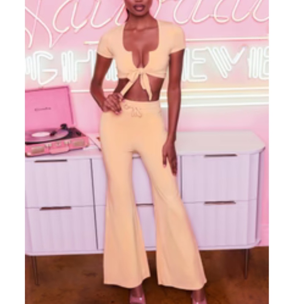 OH POLLY flared leg pants